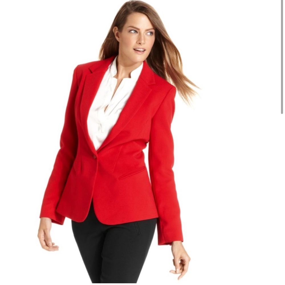 Calvin Klein Red Blazer
